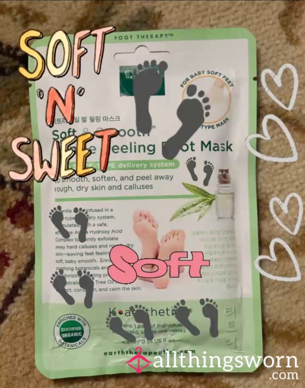 Foot Dust + Foot Mask