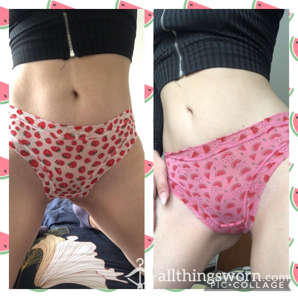 🍓Fruity Panties  Size M🍉