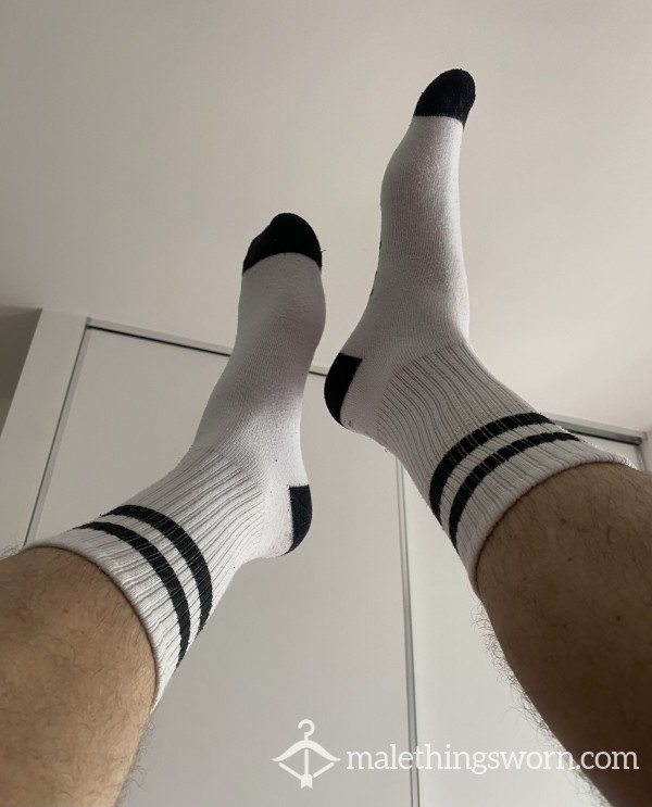 F**k Boy White Socks