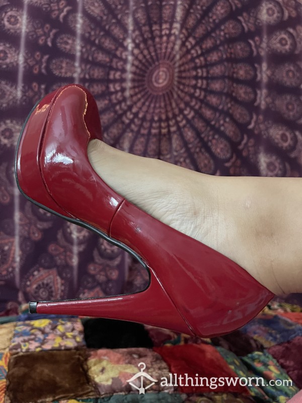 F**k Me Red Delicious Pumps