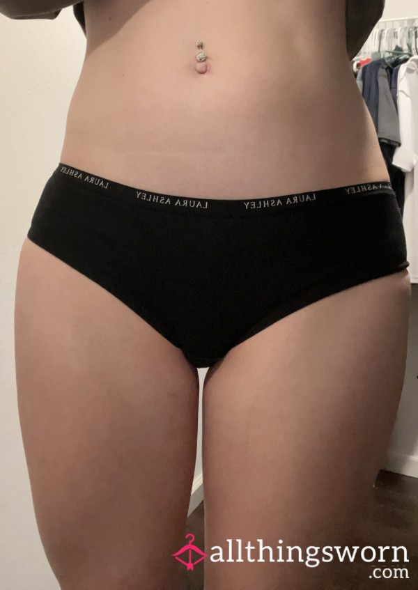 Full Back Black Panties SOLD