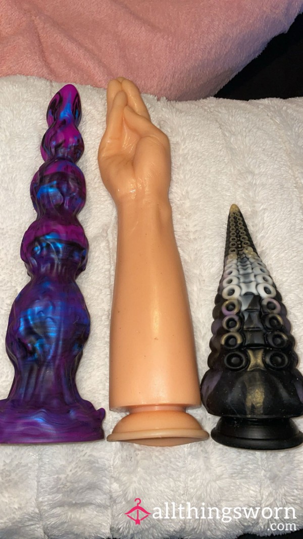 PURPLE ONE SOLD Full Body Videos Using Large Toys