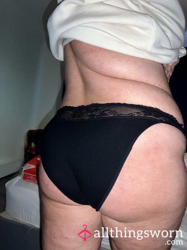 Full Brief Black Panties