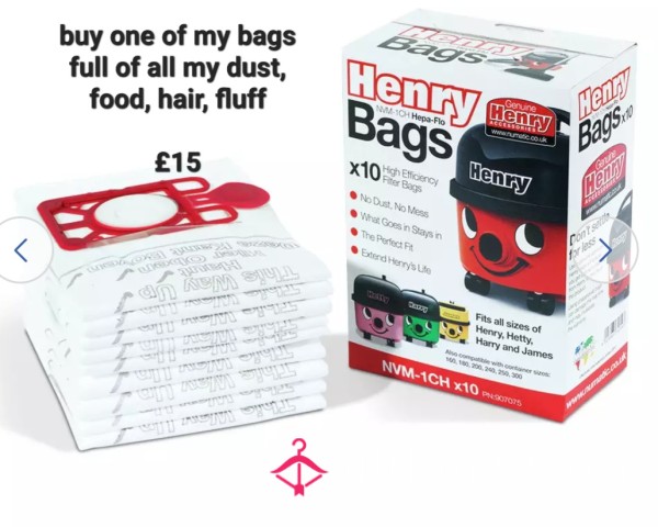 Full Henry Waste Bag