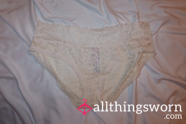 Full Lace Panty - White