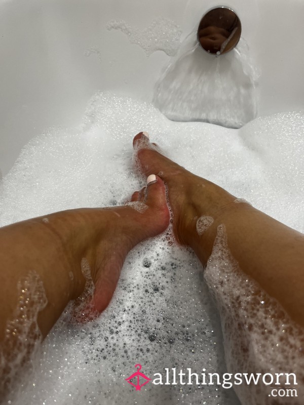 Full Soapy Foot Photo Set