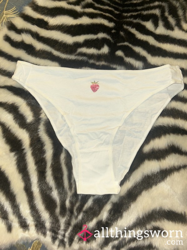 Full White Cotton Panties