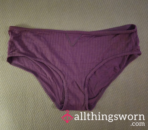 💜 PURPLE FULLBACK COTTON PANTIES💜