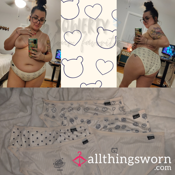 Fullbacks With Cute Designs Worn By 🖤Your Favorite BBW💦