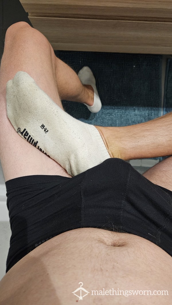 Fun With My C*ck And White Socks