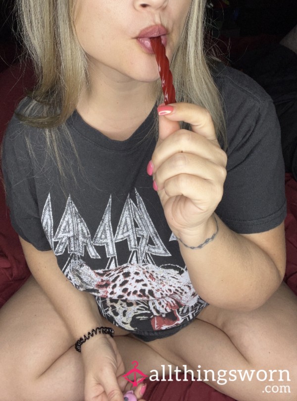 Fun With Twizzlers!!