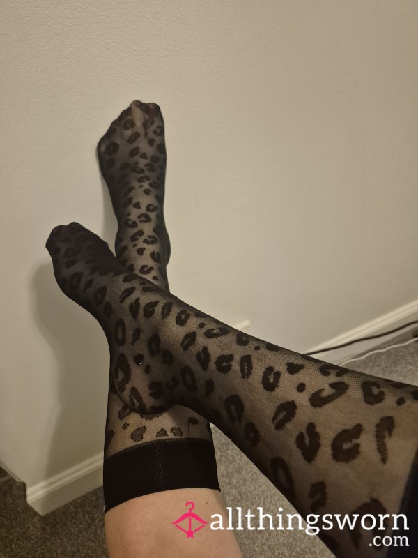 Funkey Animal Print S**y Stocking..  Can Wear Them For As Long As You Want 👌👅🙌