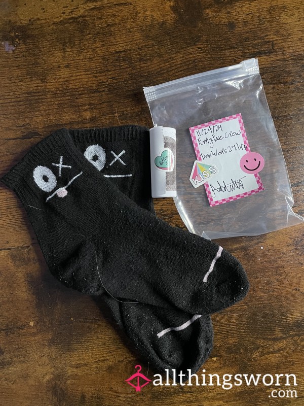 Funny Face Crew Socks