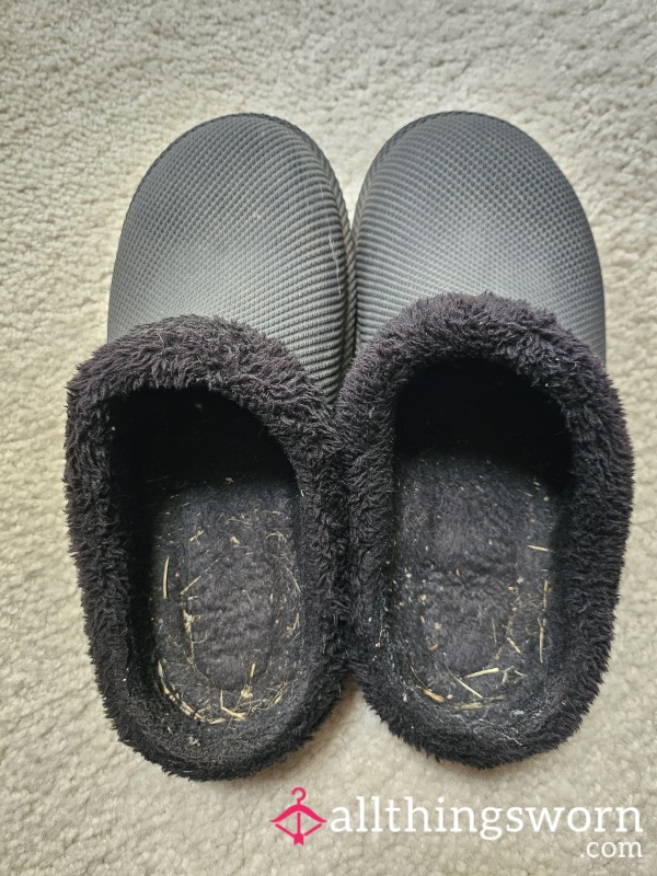 Fur Lined Slippers