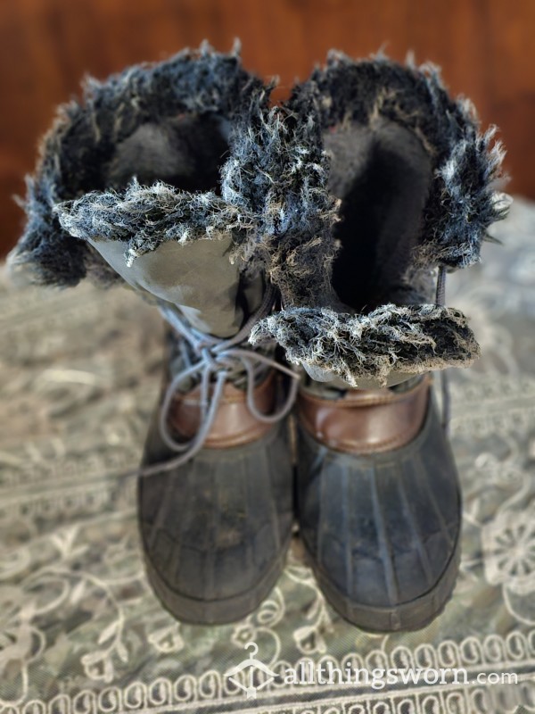 Furry Farm Boots