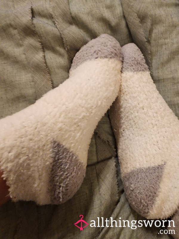 Fuzzy Ankle Socks