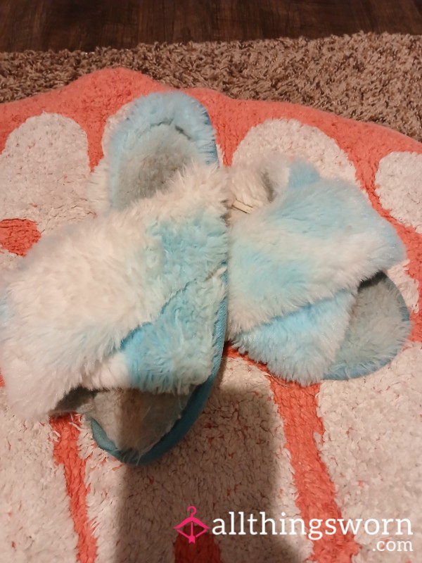 Fuzzy Little Slippers 😍