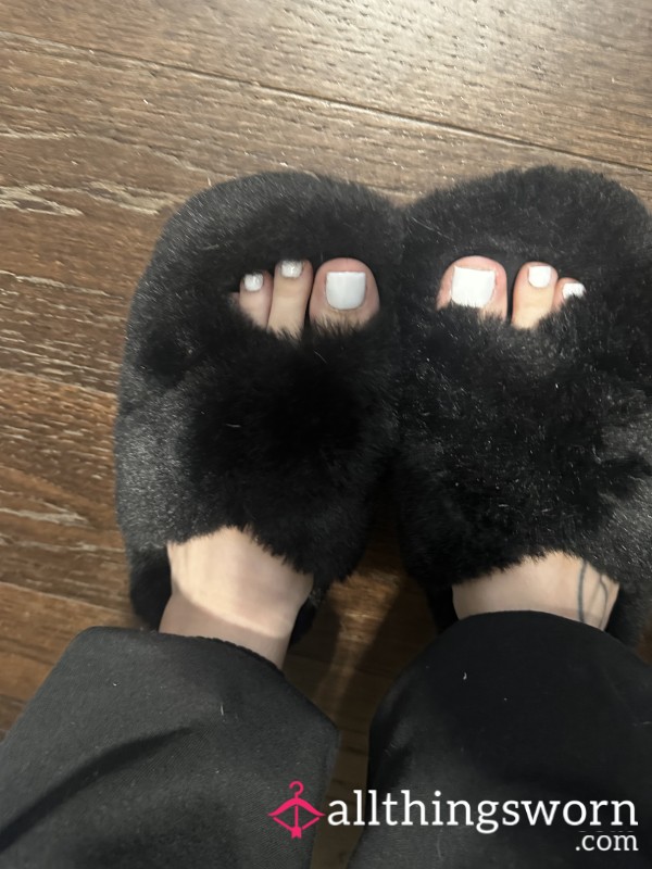 Fuzzy Slippers!