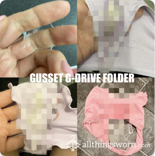 💾G-Drive🍦 Wet & Creamy Panty Gussets ♡ 92 Pics & 17 Vids 🔓🎀 Updated Regularly 💦