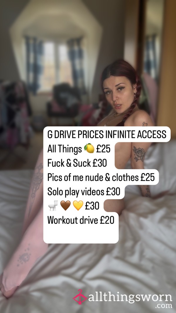 G DRIVE PRICES❤️‍🔥