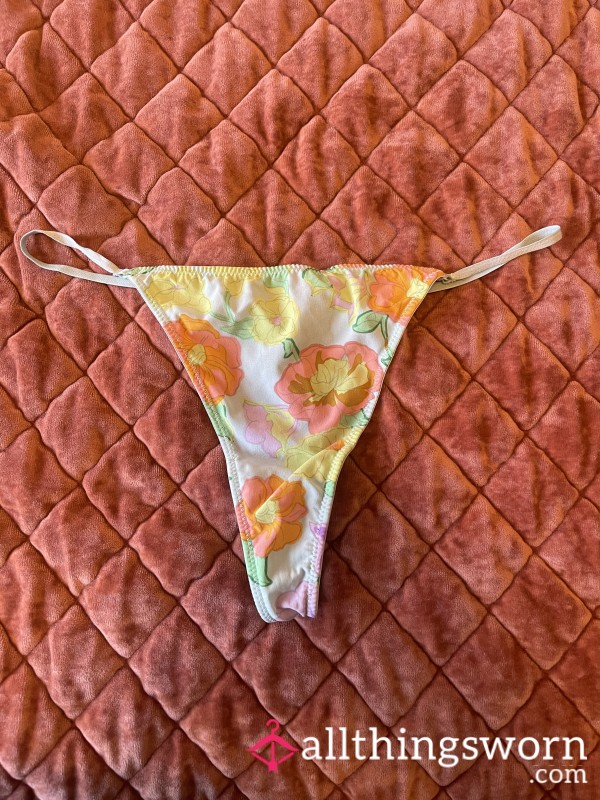 G-string Cute Flowery