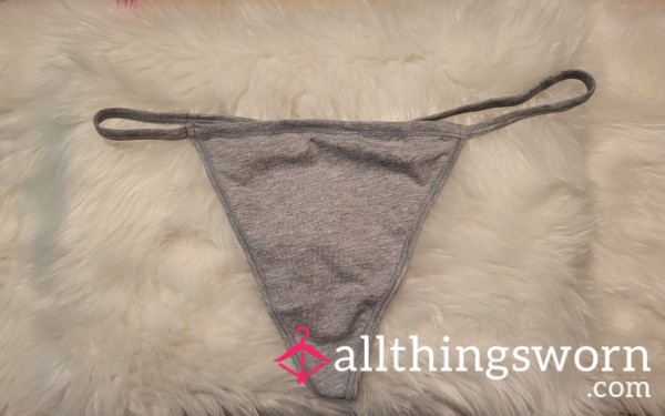 G3: XL Grey PINK VString