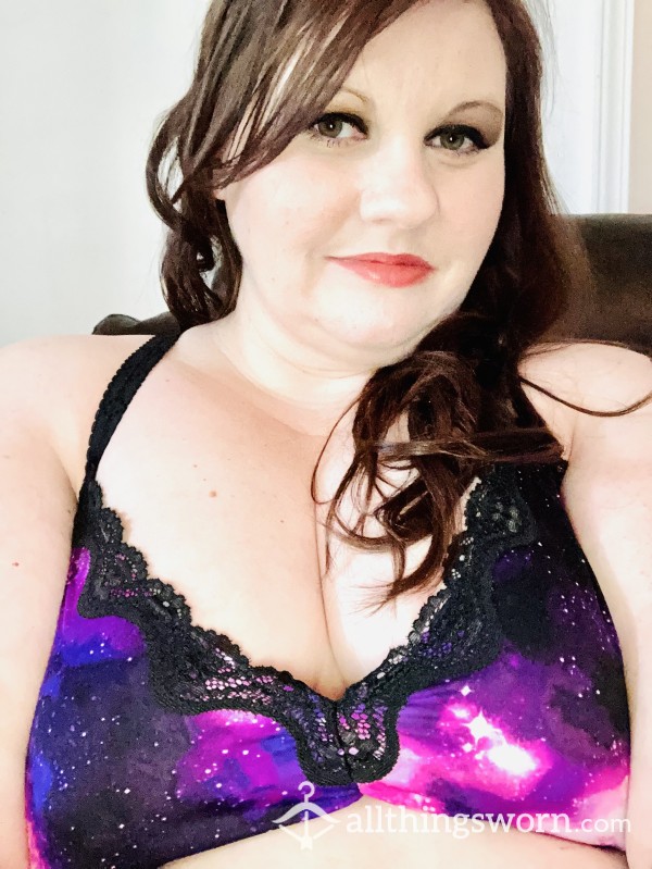 Galaxy Print Bralette