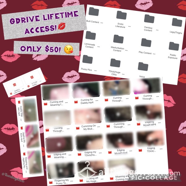 GDrive Lifetime Access!💋