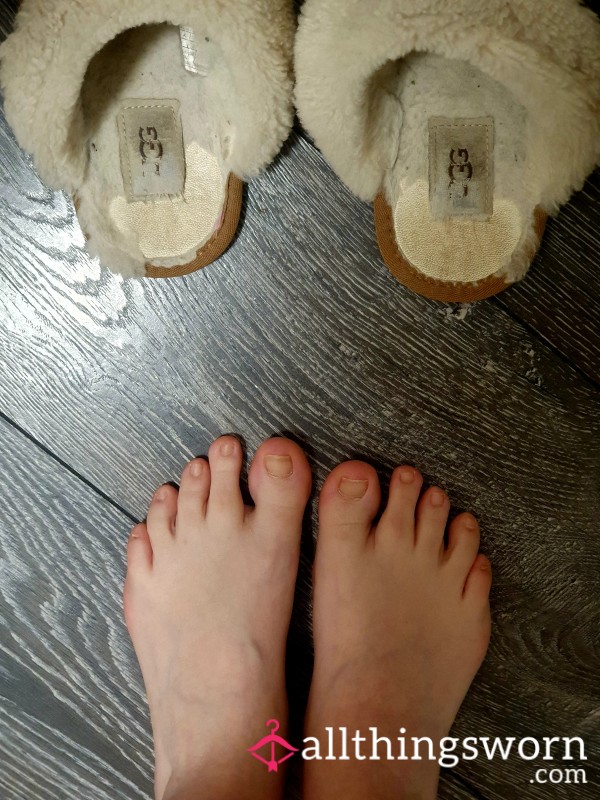 Genuine Well Worn Ugg Slippers