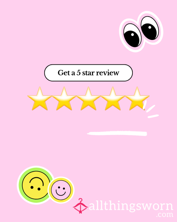 Get A 5 Star Rating ⭐️⭐️⭐️⭐️⭐️