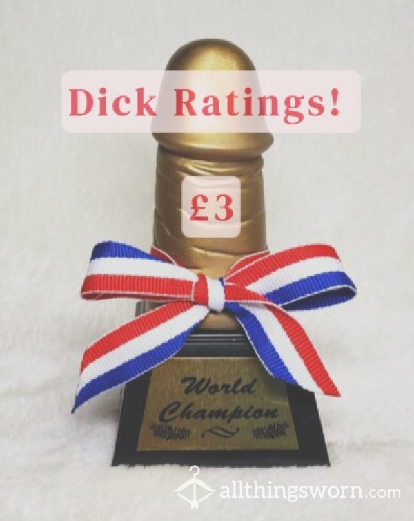 Get Your D*ck Ratings! 🍆