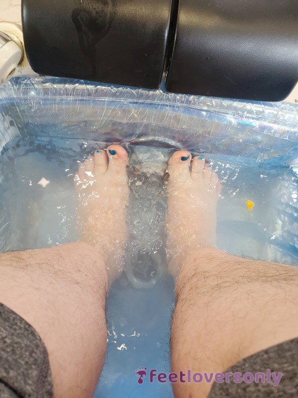 Getting A Pedicure