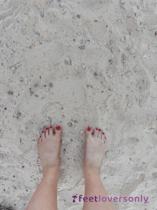 Getting Down And Dirty In The Rocky Sand