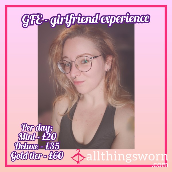 GFE - Girlfriend Experience; 3 Tiers To Choose From 🥰