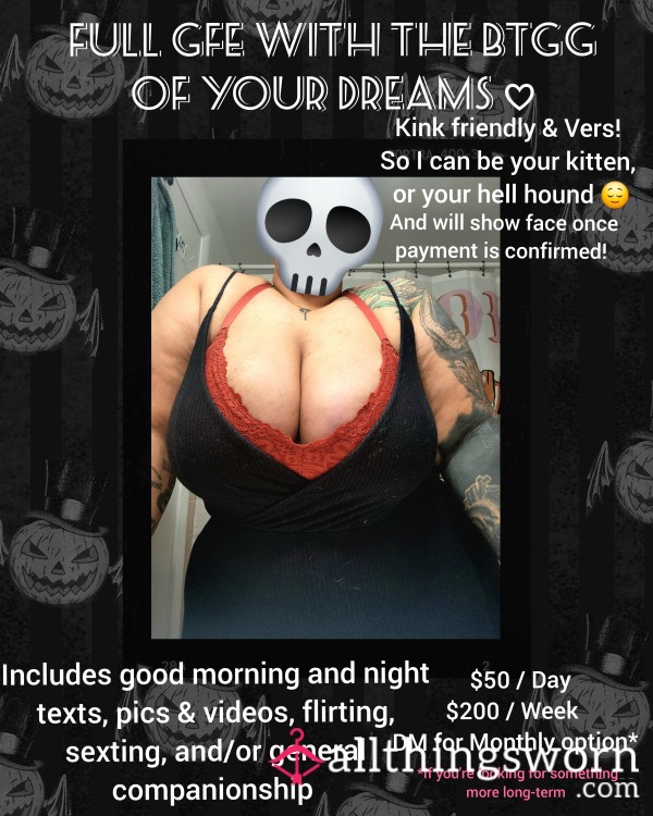 GFE With The Big Titty Goth Girl Of Your Dreams!