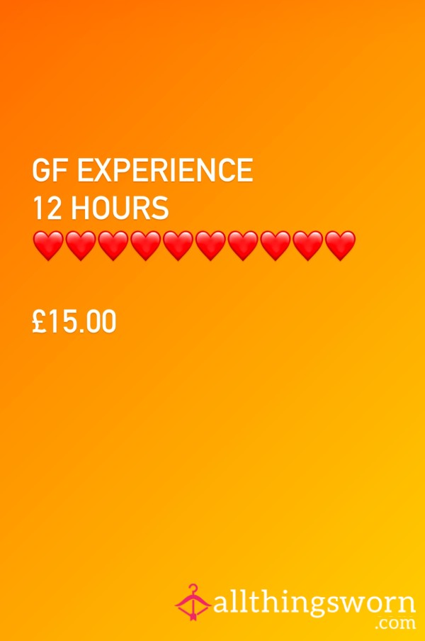 Girlfriend Experience 12 Whole Hours