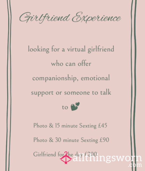 Girlfriend Experience