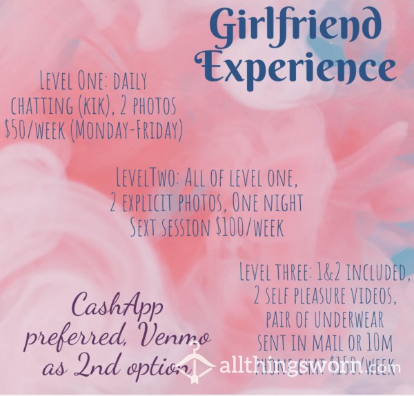 Girlfriend Experience 🌹