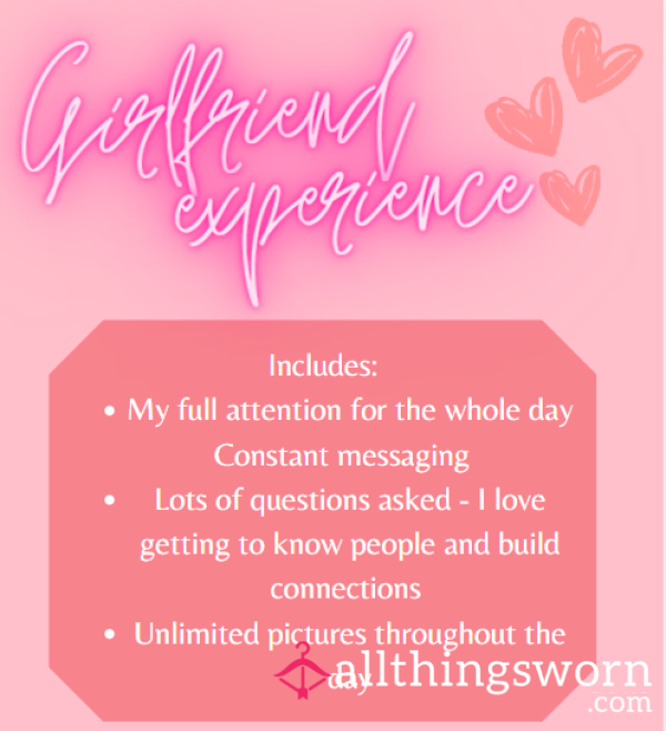 Girlfriend Experience.. Get To Know Each Other And Have A Lot Of Fun 💕