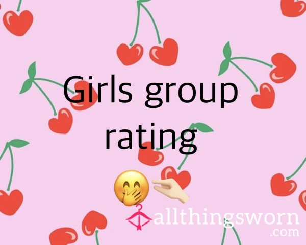 Girls Group Rating 🤭