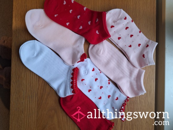 Girly Cotton Trainer Sock