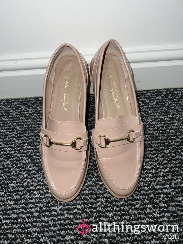 Girly Pink Loafers