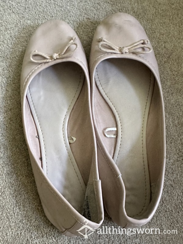 Girly Pretty Pink Ballet Flats