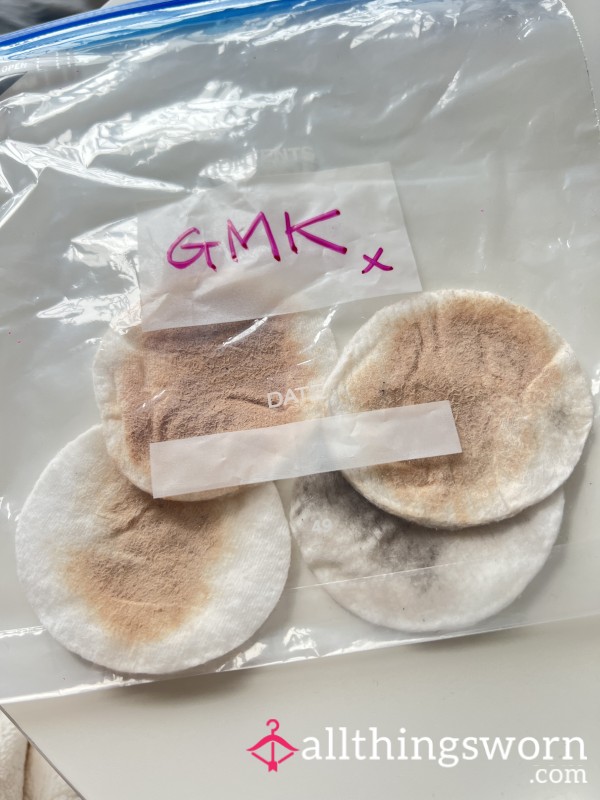 GMKs Used Cotton Pads