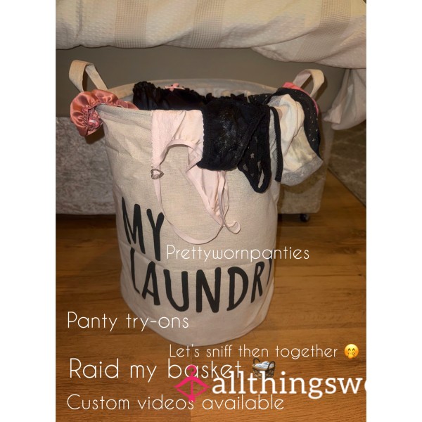 Go Through My Dirty Laundry Basket 🧺 🤭