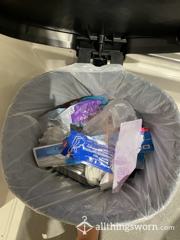 Goddess Bathroom Trash