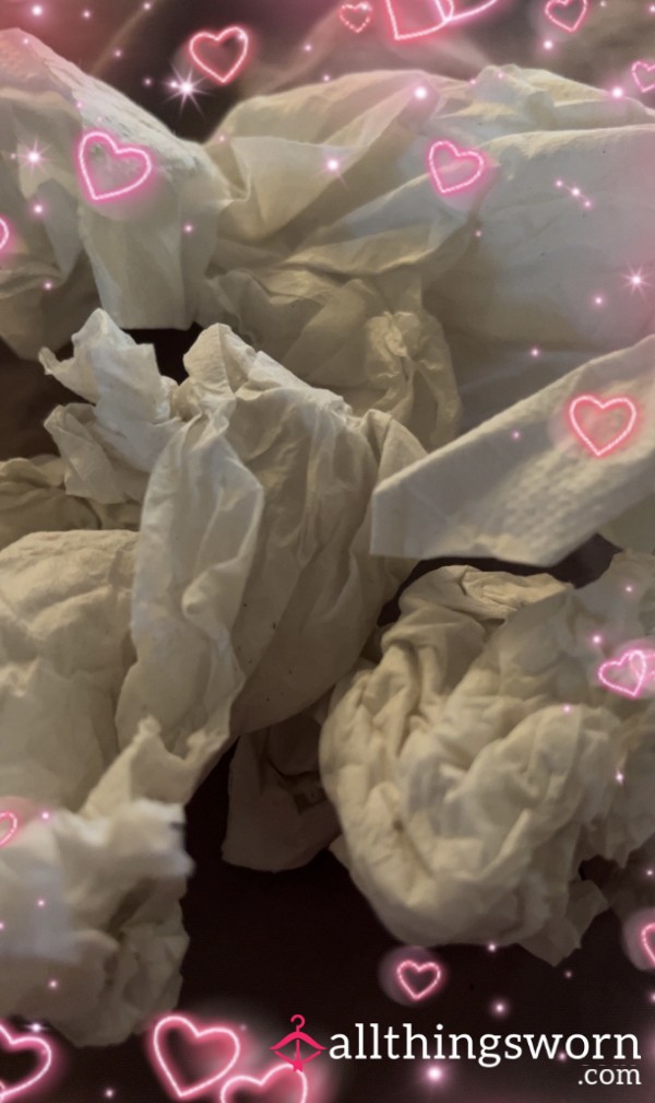 Goddess Blossom’s Snotty Tissue Pile 🤧🎀💕