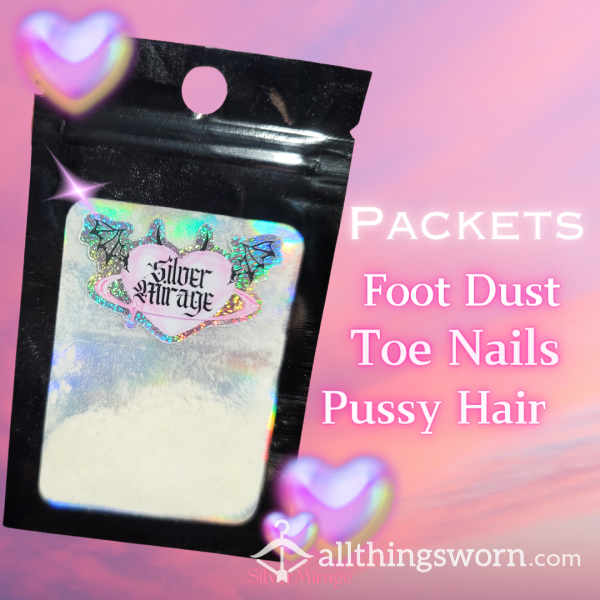 Goddess Essence Packets - Foot Dust, Toe Nails, Pu**y Hair