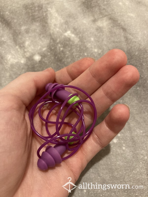 Goddess Used Earplugs