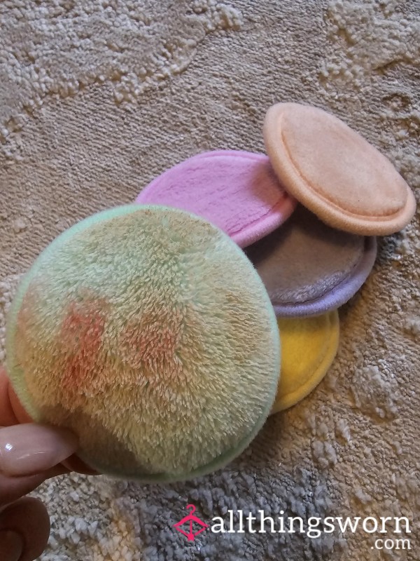 Goddess Used Makeup Remover Pad